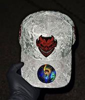2025 en stock Barbas Sombreros Vente en gros G5 Personnalisé Casquettes de sport à 5 panneaux en daim à visière large Snapback Barbas Chrome Hats X Ct