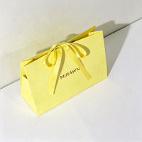 Sacs cadeaux de luxe personnalisés de haute qualité, sacs en papier pliables écologiques pour mariage et shopping, conception gratuite