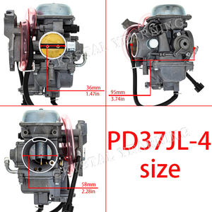 Kit de Reparación de Carburador de Carreras para Motocicleta PD37JL-4 de Calidad Original para OEM FACTORY ARCTIC CAT 2003 <span class=keywords><strong>ATV</strong></span> 500 TBX TRV <span class=keywords><strong>4X4</strong></span> 0470-458 - Product Image 5