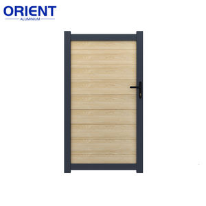 Puerta Corredera de Seguridad de Aluminio, Último Precio al por Mayor, Impermeable, Resistente a la Oxidación, Puerta de Aluminio de Deslizamiento Suave <span class=keywords><strong>para</strong></span> Exteriores - Product Image 4