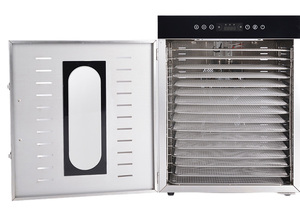 KR Commercial Stainless Steel Fruit & Vegetable Dryer <b>Small</b> Household Multi-Functional Meat Air Dryer Dried Fruit Machine - Product Image 2