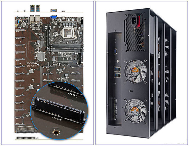 Fast Delivery CH-IA Farm 1 Rack Server with CH-IA-D32H-D4 Motherboard ATX Case CPU SSD PSU Fan in Stock