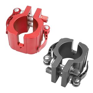 Red Aluminum Alloy ULIP <b>Scooter</b> Folding <b>Clamp</b> Standard Size Rugged Lock for ZERO Dualtron Series Electric <b>Scooter</b> Parts - Product Image 4