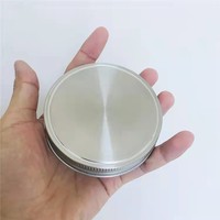 Bouchon à vis en acier inoxydable 304 pour bocal Mason, 70 mm, large ouverture standard, étanche, anti-rayures, sans BPA, avec joint en silicone pour bouteilles