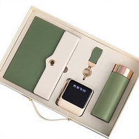 Coffret Cadeau Personnalisé pour Ordinateur Portable, Année du Cheval, Ensemble Cadeau d'Affaires, Souvenirs, Logo Personnalisé, Matériel PU de Luxe, Cadeaux pour Événements et Fêtes