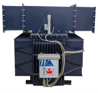 Transformateur triphasé YAWEI 1250KVA 10KV à faible perte de puissance, 60Hz, type huile, avec sortie 400V/380V et certificat