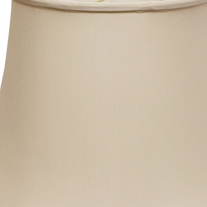 Paralume HMS 18 \ "Beige inclinato Euro campana Pongee Shantung eleganti cover e sfumature - Product Image 3