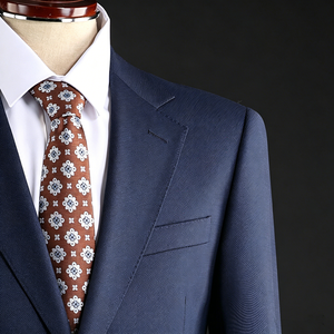 Completo da <span class=keywords><strong>Uomo</strong></span> di Lusso in Lana, <span class=keywords><strong>Taglie</strong></span> <span class=keywords><strong>Forti</strong></span>, Monopetto, Slim Fit, con Pantaloni, per Cerimonie, Ufficio e Occasioni Formali - Product Image 3