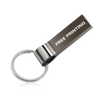 Vente en gros Mini métal clé USB 3.0 64 Go 32 Go porte-clés anneau clé USB 8 Go 16 Go Mini clé USB 3.0 clé USB avec logo personnalisé