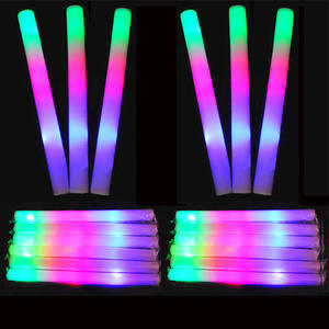 Palo de espuma LED multicolor desechable y ecológico con logotipo personalizado, 100 unidades MOQ para eventos navideños - Product Image 2