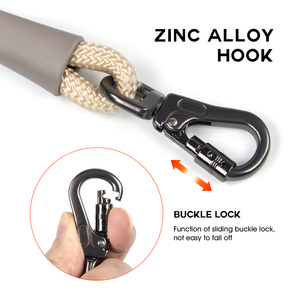 Laisse pour <span class=keywords><strong>chien</strong></span> personnalisée de luxe AltraPet avec corde en alliage et en nylon, poignée douce, décoration en ruban pour l'entraînement et <span class=keywords><strong>la</strong></span> promenade en extérieur - Product Image 5