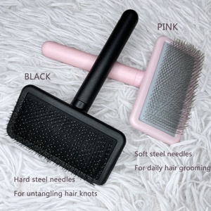 <span class=keywords><strong>Spazzola</strong></span> districante leggera Baoli OEM in acciaio inossidabile <span class=keywords><strong>per</strong></span> toelettatura animali domestici: rimuove nodi, districa e massaggia il pelo <span class=keywords><strong>per</strong></span> gatti - Product Image 5