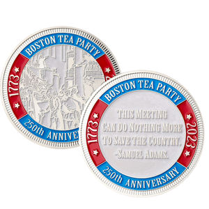 En gros, pièces commémoratives plaquées or/argent sur mesure, badges métalliques de haute qualité, cordon/bracelet - Fêtes - Product Image 6