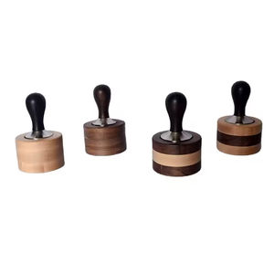 Diseño moderno 51mm 54mm 58mm máquina de <span class=keywords><strong>espresso</strong></span> sin fondo portafiltro cesta con mango de madera para café bebidas a base de café - Product Image 3