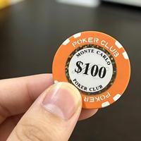Jetons de poker professionnels en argile personnalisés avec logo, écologiques et durables, avec autocollants de casino intégrés, vente en gros directe usine