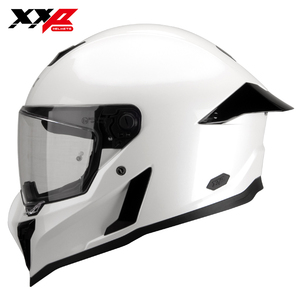 Cascos Integrales de Motocicleta ABS, Nuevo Modelo XXP KONG SOLID Blanco Perla, Homologación ECE, Liberación Rápida, Talla XXL, Para Todas las Estaciones, Garantía de 6 Meses - Product Image 1