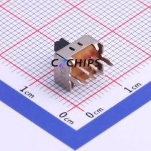 SS22D03L4 Slide Switch Through hole Component (THT) Switch Single Pole Double Throw Rectangle Pin Header PC Pin 8.6mm - Product Image 2