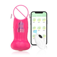 LOVE Masseur prostatique anal télécommandé rechargeable, vibrateur à 10 fréquences, rotation télescopique, silicone liquide vibrant pour le fessier et l'anus
