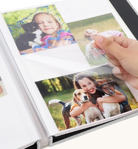 Grand <span class=keywords><strong>album</strong></span> <span class=keywords><strong>photo</strong></span> auto-adhésif de 18 pouces, 40 pages, albums de scrapbooking avec pages adhésives pour photos de <span class=keywords><strong>10x12</strong></span>, 8x10, 5x7 et 4x6 pouces - Product Image 6