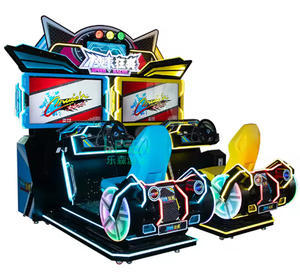 Máquina de Carreras Speed Racer para 2 Jugadores, con Movimiento, Operada con Monedas, Pantalla Dual, para Uso Comercial en Interiores - Product Image 2