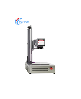 Mini machine de gravure laser UV à refroidissement par air CNC, nouvelle génération, compatible BMP/AI/DWG/LAS, marquage supérieur, DST-RayWell, haute vitesse, pour caoutchouc silicone
