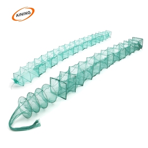 Rede de pesca de trem longo, armadilha para lagosta e caranguejo - Product Image 2