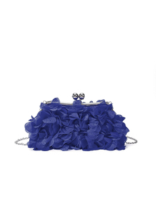 Bolso de Mano Rojo de Alta Calidad Inspirado en Diseñadores de Marca Famosa, para Mujer, con Diseño Floral, para Maquillaje, para Novias, Estilo Bandolera - Product Image 4