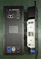 POWAVESOUND Haut-parleur actif MODULE D'AMPLIFICATEUR DE PUISSANCE Bi-AMP 200W + 600W AMPLIFICATEUR DE PLAQUE DE CONTRÔLE DSP pour système LINE ARRAY à 2 voies