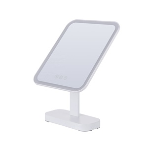 Greenfrom Có Thể Sạc Lại/Không Dây 15 Inch Hình Chữ Nhật Trang Điểm Gương Với LED Điều Chỉnh Góc Độ Phóng Đại 1X Bảng Gương Gmm1502 - Product Image 3