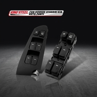 KINGSTEEL Interruptor de elevalunas eléctrico al por mayor 93570-1M100 Interruptor de control principal lado del conductor para Kia Forte Cerato 09-13 935701M100