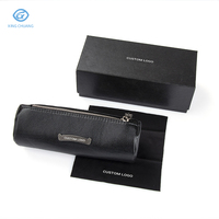 Étui à lunettes de luxe de haute qualité, étui rigide en métal pour lunettes, boîte d'emballage pour lunettes de soleil, étuis à lunettes avec logo