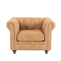 Amerikanisches Wohnzimmer Drei Personen Hotel Tech Stoff Sofa Country Cottage Style Möbel Chesterfield Sofas