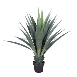 Künstliche Sisal-Hanfpflanze mit Topf Plastik-Schlangen-Agave <span class=keywords><strong>Aloe</strong></span> Dekorative Künstliche Topfpflanze - Product Image 6