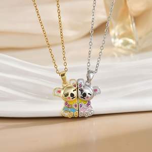 Collier magnétique tendance en gros, pendentif chat d'amour <span class=keywords><strong>pour</strong></span> femmes, bijoux cadeaux, colliers <span class=keywords><strong>de</strong></span> <span class=keywords><strong>couple</strong></span> - Product Image 4
