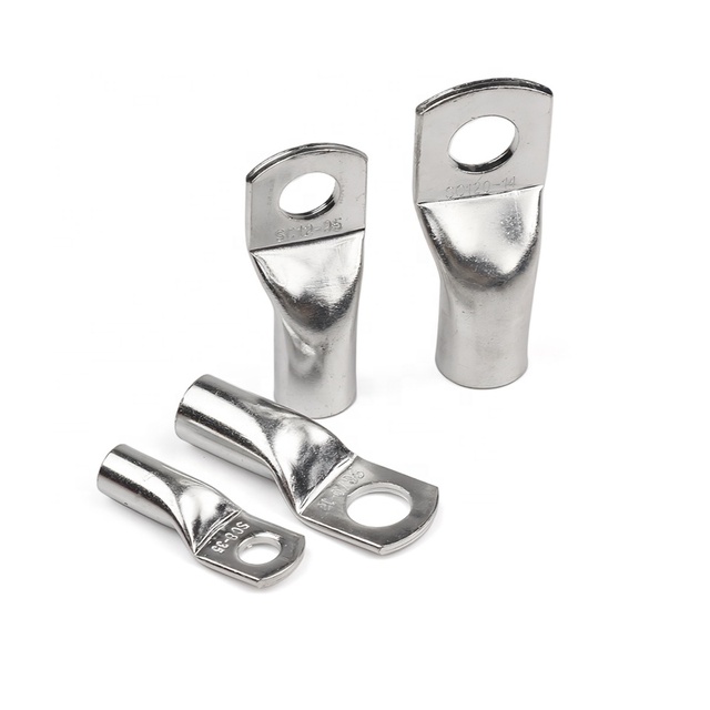 JGA Series Tin-plated Copper Lug Cable Terminal Connectors Wiring Sheets Qiligang SC(JGA) Model 150V Rated Voltage Industrial