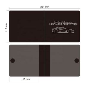 Op maat gemaakte <span class=keywords><strong>plastic</strong></span> houder voor autodocumenten, houder voor autokaartjes - Product Image 6