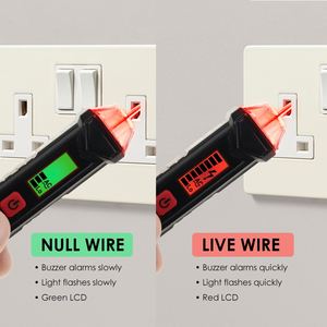 Détecteur sans contact à double portée GAIN 12V-1000V/48V-1000V pour détection de fil sous tension/zéro – Outil électrique - Product Image 6