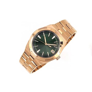 Reloj Mecánico Automático para Hombre con Caja de Oro Rosa, Resistente al Agua y con Indicador de Fecha, Pulido por Artesanos de Primera Calidad - Product Image 1