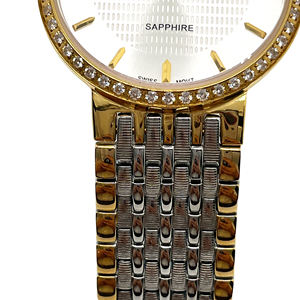 Montre à quartz étanche en acier inoxydable de qualité supérieure de 30 mètres Montre à bracelet en métal pour femme - Product Image 4