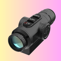 Caméra thermique 4 en 1, monoculaire portable, montage sur casque, clip-on, écran 800x600, logo personnalisé OEM