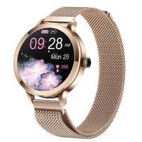 Montre connectée Bluetooth NX7 pour filles, écran AMOLED, étanche IP68, tracker de fitness, Relojes Inteligentes De Moda Mujer