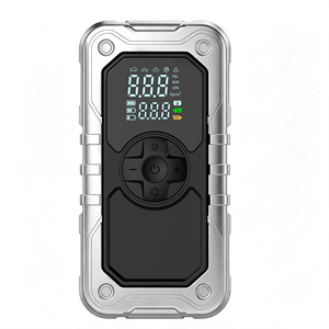 Alimentation d'urgence 12V haute capacité en plastique pour voiture avec pompe à air intégrée 2-en-1, clip intelligent pour gonflage rapide et affichage LED - Product Image 3