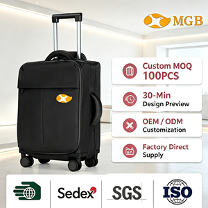 Valise de <span class=keywords><strong>cabine</strong></span> à <span class=keywords><strong>roulettes</strong></span> pour hommes, <span class=keywords><strong>sac</strong></span> de voyage d'affaires, bagage à main pour <span class=keywords><strong>avion</strong></span>, MOQ 100 pièces - Product Image 1