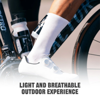 Chaussettes de course à pied OEM avec logo personnalisé Chaussettes de compression en nylon confortables et respirantes pour hommes