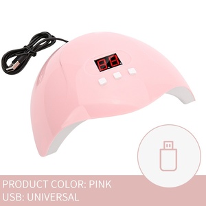Lampe de Photothérapie USB pour Ongles, 18 <span class=keywords><strong>LED</strong></span>, 54 Perles <span class=keywords><strong>LED</strong></span>, Séchoir à Ongles, Kit de Manucure, Séchoir à Ongles Zg01, Affichage LCD, Minuteur, 6W, Prise US, Séchage Rapide - Product Image 3