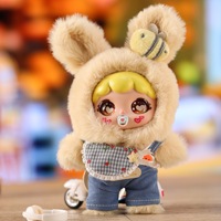 Porte-clés en peluche Feiya Viral Mignon - Poupée réaliste en peluche douce 11-30cm, idéal pour les fêtes et les cadeaux