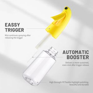 Plastic Cosmetics Moisturizing Continuous Pump Sprayer Perfume Empty 160ml <b>200ml</b> Barber Salon Mist Hair Spray <b>Bottle</b> - Product Image 4