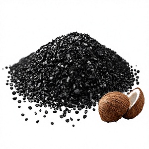 Granulés de charbon actif en coque de noix de coco Krclean de qualité industrielle pour l'exportation en vrac OEM, sac de 100 kg pour la filtration de l'eau et de l'air - Product Image 1
