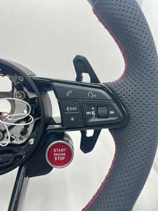 Volante de Fibra de Carbono Forjado para <span class=keywords><strong>Audi</strong></span> A1 A3 A4 A5 <span class=keywords><strong>A6</strong></span> A7 R8 RS3 RS5 C7 Q5 Q7 S3 S4 S5 TT B8 B9, Admite Cualquier Personalización - Product Image 4