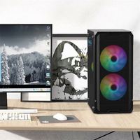 XEON E5 2666V3 RX580 PC Gaming Murah Lengkap CUSTOM Set Komputer Peralatan Desktop Rakitan Siap Pakai Grosir Rakit Desktop PC Gamer